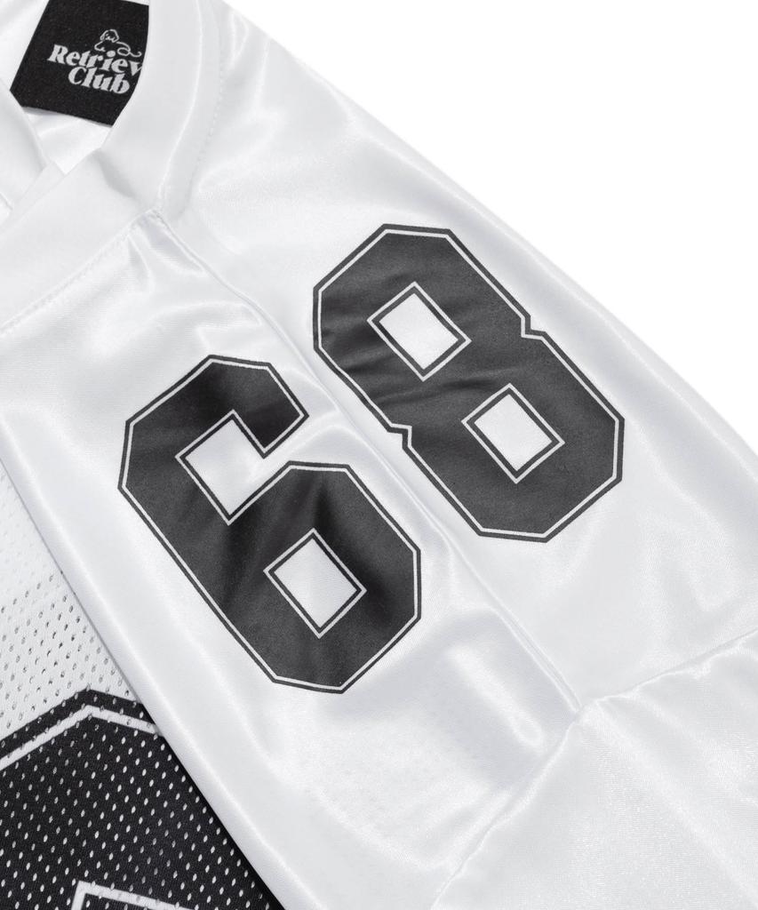 RETRIEVER CLUB 68 Long Football Jersey [White]
