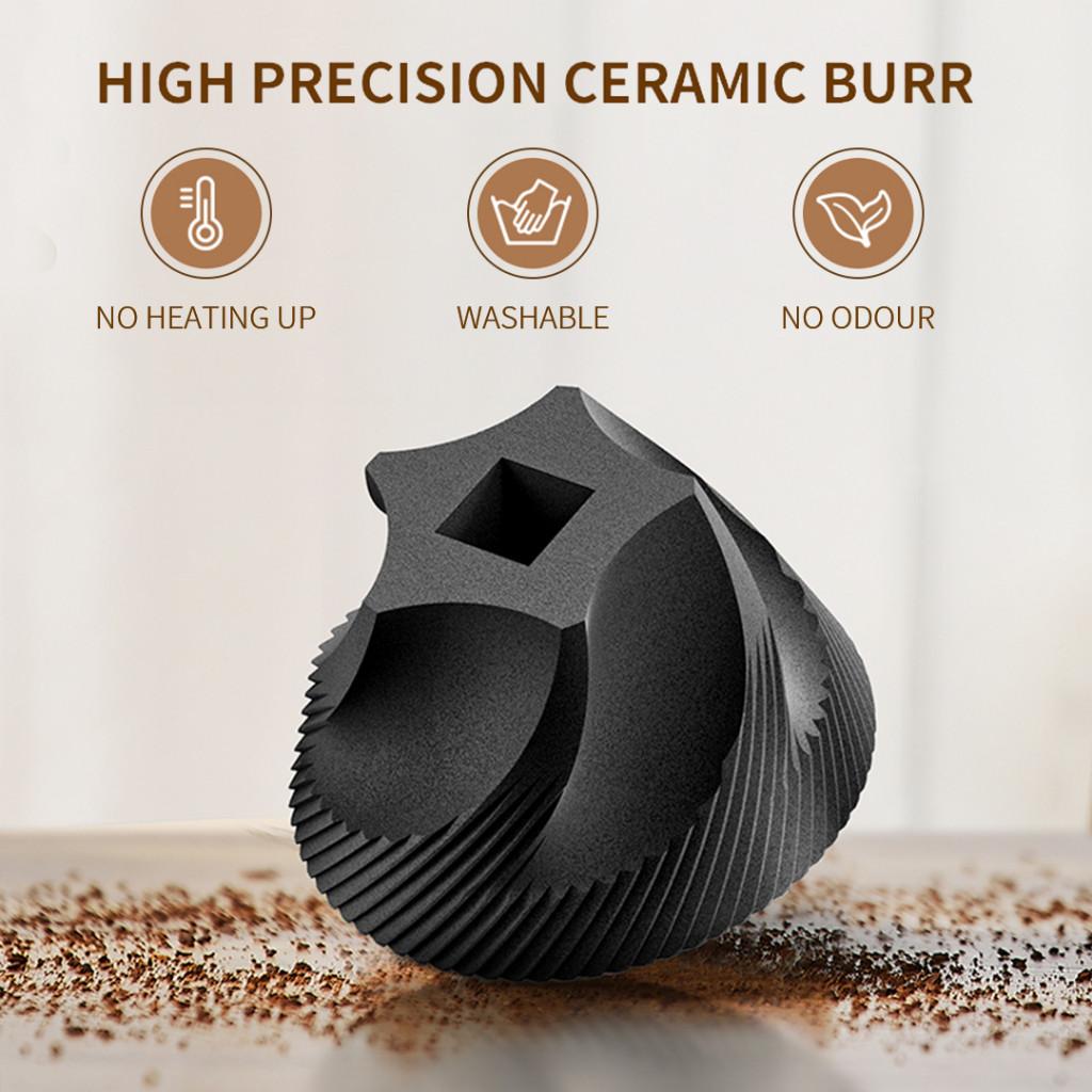 Kitchen Accessories Wireless Portable Electric Coffee Bean Grinder Rechargeable 40 Levels Adjustable Coarseness Grinding Machine