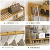 Clothes Pipe Clothes Drying Clothes Clothes Made of Natural Coat Clothing Large Easy Assembly Wood "Regibelie" Rack, Rack, Stand, Rack, Hanger,