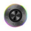 Waterproof Shower Speaker with Suction Cup/RGB Light Bluetooth-Compatible 5.2 Stereo Subwoofer for Bathroom Party Travel Outdoor