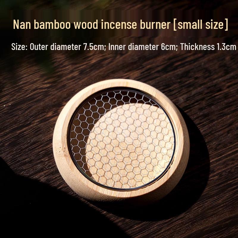 Newcomer 0.3 High-End Sandalwood and Bamboo Incense Burner with Auspicious Cloud Design