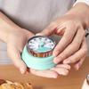 Mechanical Kitchen Timer Metal Magnetic Countdown Timer 60-Minute Cooking Timer No Batteries Required Easy Storage Refrigerator Magnet