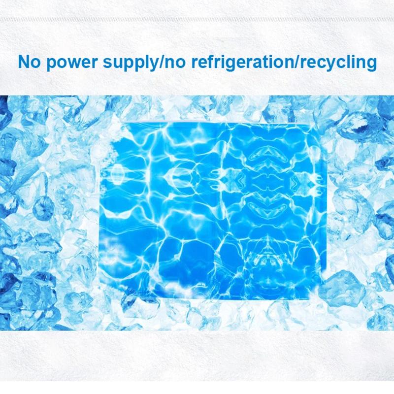 New Pet Ice Cushion Dogs Cats Summer Cooler Sleeping Pad Wear-resistant Cooling Heat Relief Cooling Sponge Gel Pet Supplies