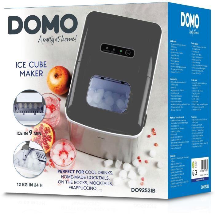Machine À Glaçons - DOMO - DO9253IB - 1,8 Litres - 120 W - Glaçons En 9 Min