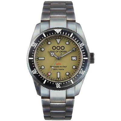 Green Auto 2.0 Superluminova C3 Dial Automatic OOO.001-16.2.VE 100M Men's Watch