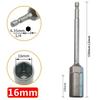 1Pc Socket 150mm Hexagon Nut Driver Drill Bit Adapter 5.5-19mm For Electric Wrench Extension/Sleeve Car Repair/Manual Tools
