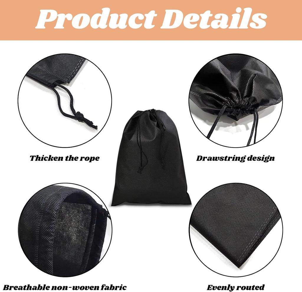 5/10PCS Travel Shoes Bag Portable Dustproof Ściągacz do butów Organizery do butów Torby do przechowywania butów z włókniny do butów sportowych