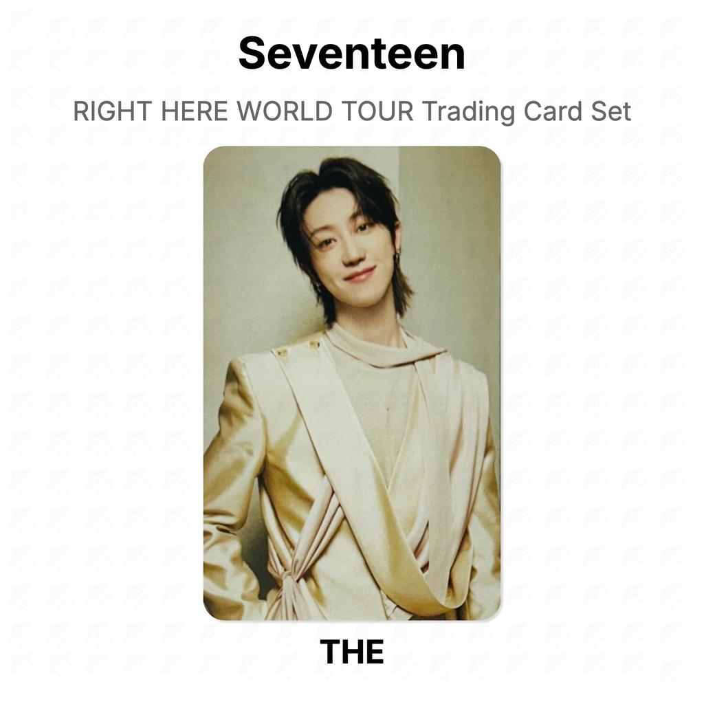 Seventeen RIGHT HERE WORLD TOUR Trading Card Set Official Photocard