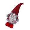 Unique No Face Santa Ornament Portable Holiday Decors With Premium Felt Materials 36cm Wide