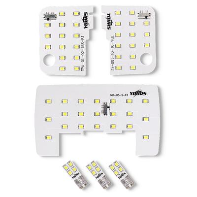 YOURS Yh711-2943 Toyota Rumi Tank Subaru Justy Daihatsu Tall 5-Piece Set White (with Dimming