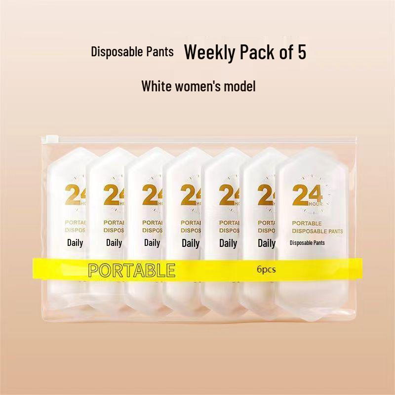 

Стерилизованные одноразовые трусы из чистого хлопка: Женское послеродовое, дорожное и детское бесшовное нижнее белье L - 90-110 lbs