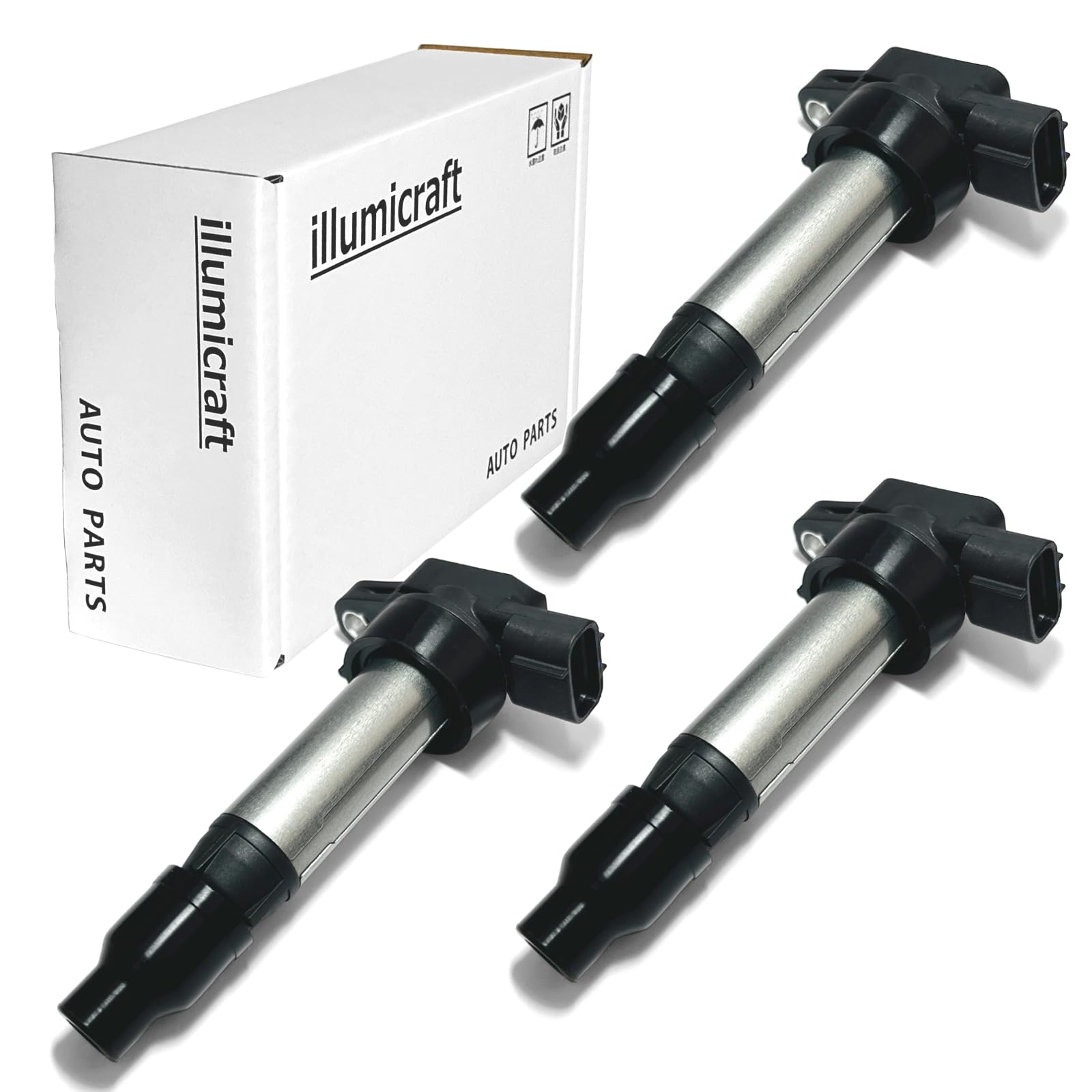 

Комплект зажигания illumicraft для Suzuki, совместимый с номерами деталей и катушками, 3, MK21S, MH22S, MH23S, MH21S, HB24S, HB25S, HA23S, HA23V, JB23W,