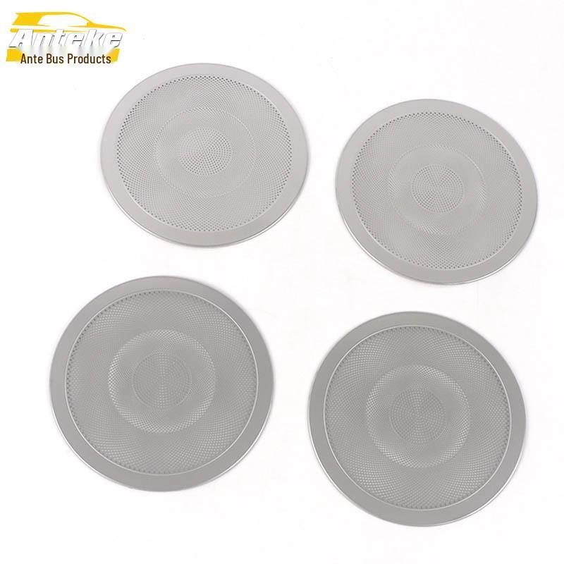 

Ballet Cat Four-Door Stainless Steel Speaker Cover for 2022 ORA - Car Modification Accessory