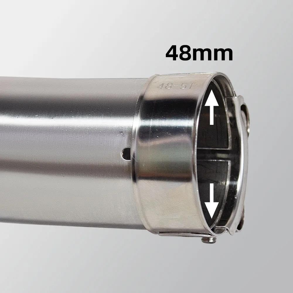 Escapamento Silenciador de Motocicleta Serve para XL750 Transalp 750 CB750 Tubo Slip-on