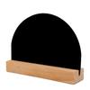 10Pcs Small Chalkboards with Wood Stand Double Sided Message Board Sign Table Number Food Sign for Wedding Party