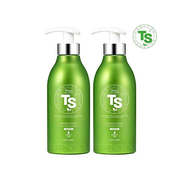 Natural All New TS Shampoo 500g x 2