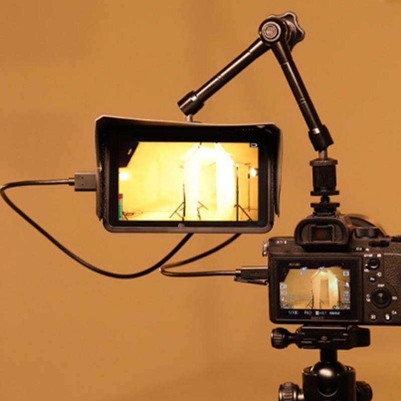 Adjustable 7inch/11inch Flexible Arm for Cameras and Lighting with 360 Degree Rotating Heads for Cameras Lamp