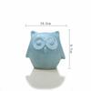New Japanese And Korean Animal Flower Pot Series, A Variety Of Creative White And Blue Small Flower Pot Ornaments, Owl Succulent Pot