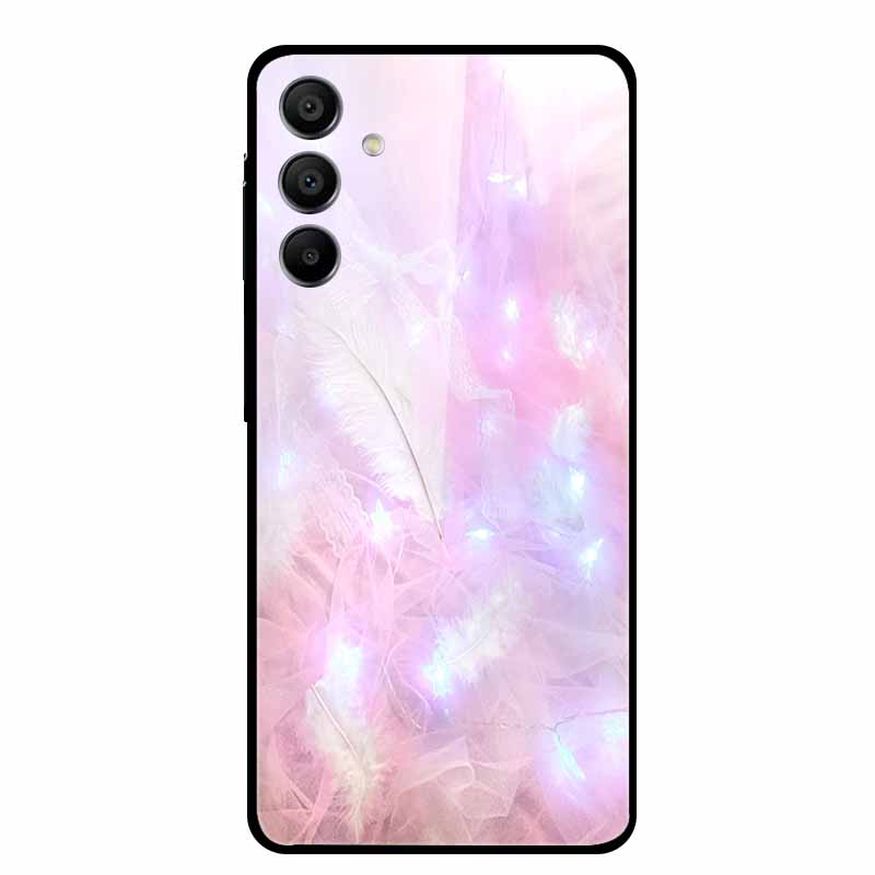 For Samsung A16 5G Case Back Hard New Cover for Samsung Galaxy A 16 SM-A166B Tempered Glass Case Funda Cool Designed Girls Capa