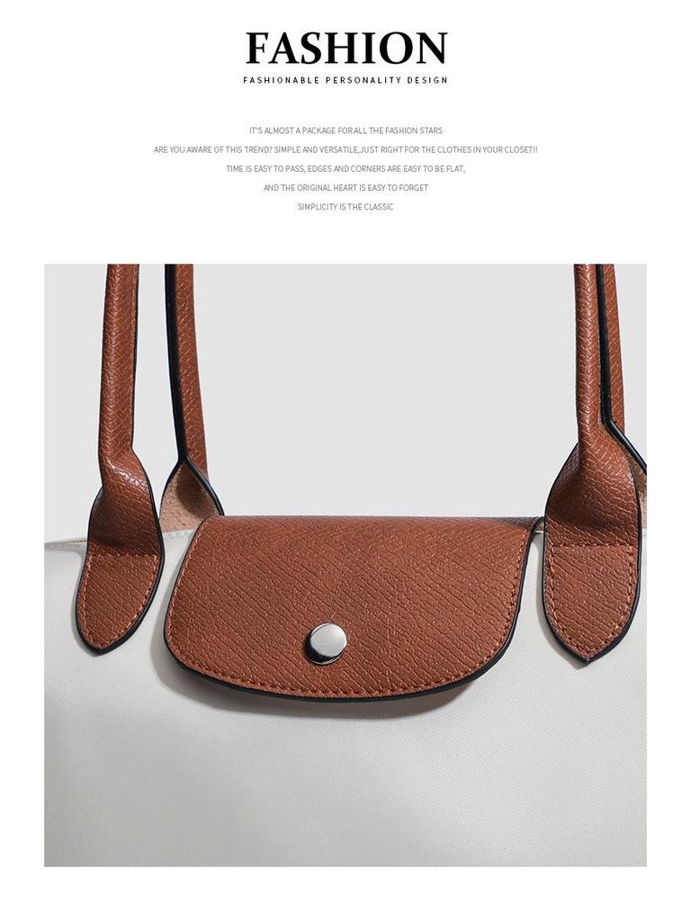 2025 Women's Lightweight Waterproof Nylon Dumpling Crossbody Tote