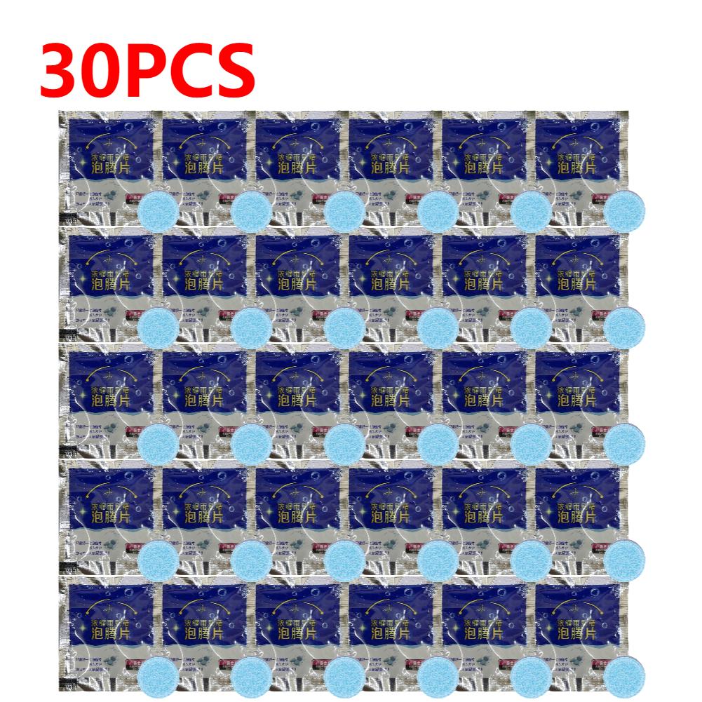1-100PCS Solid Cleaner Auto Wiper Glass Solid Cleaning Concentrated Tablets Detergent Car Windscreen Cleaner Effervescent Tablet