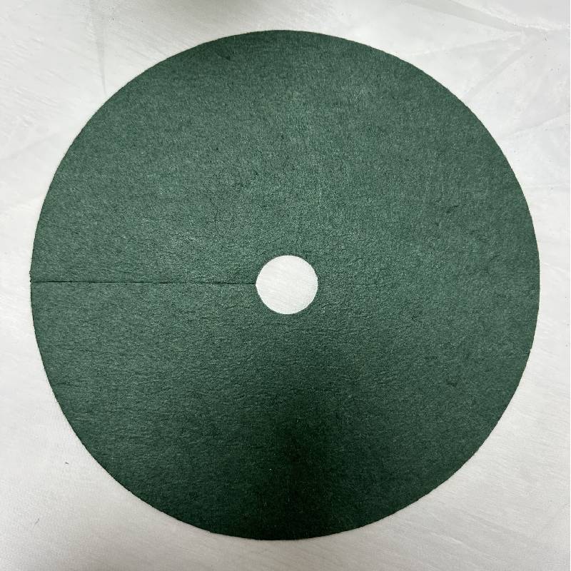 New 12pcs Black Non-woven Weeding Cloth Ring Vegetable Garden Protection Mat Ecological Weed Cloth