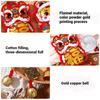 Chinese New Year Lion Dance Pendant with Tassel Spring Festival Wall Hanging Ornament Door Bell Horse Year Lunar New Year Decor