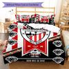Athletic Club logo  Pattern Bedding Quilt Set Quilt Cover Pillowcase Home Decoration Birthday Gift (1 * duvet cover + 2 * pillowcase, without core)