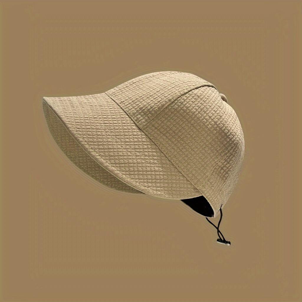 

Женская солнцезащитная бейсболка с большой окружностью головы, защита от солнца, маленькое лицо, модная и универсальная шляпа от солнца хаки