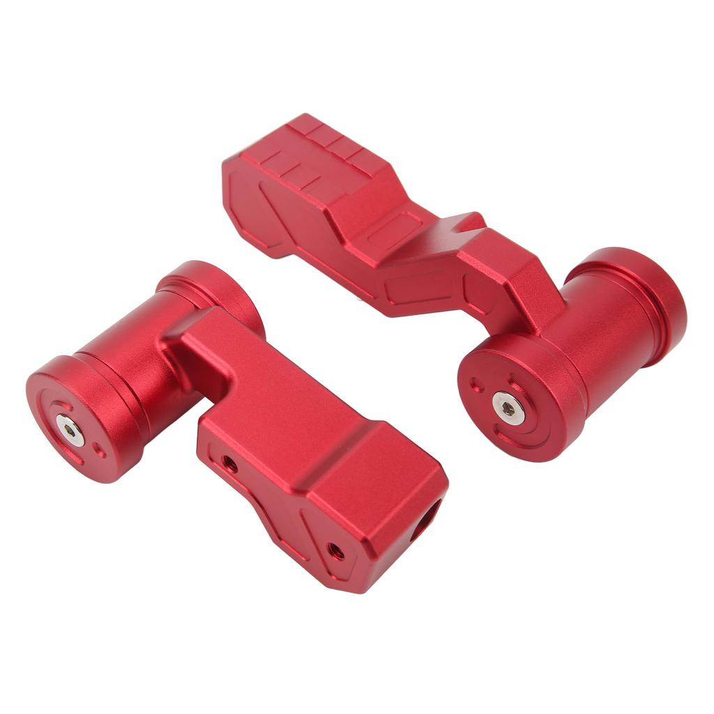 2 Sets Gear Shift Lever Knob Cover Kit Replacement for Jeep Wrangler JK JKU 2011?2018 Red