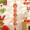 Blessing Chinese Snake Year Pendant Traditional Spring Festival Supplies  Home New Year Decor