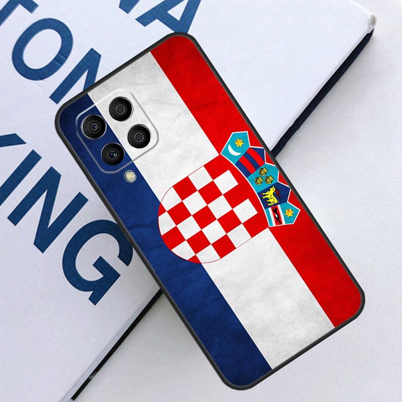 Croatia Flag For Samsung Galaxy M16 M06 M33 M13 M35 M53 M11 M21 M31 M55 M15 M14 M34 M54 M12 M32 M52 Case