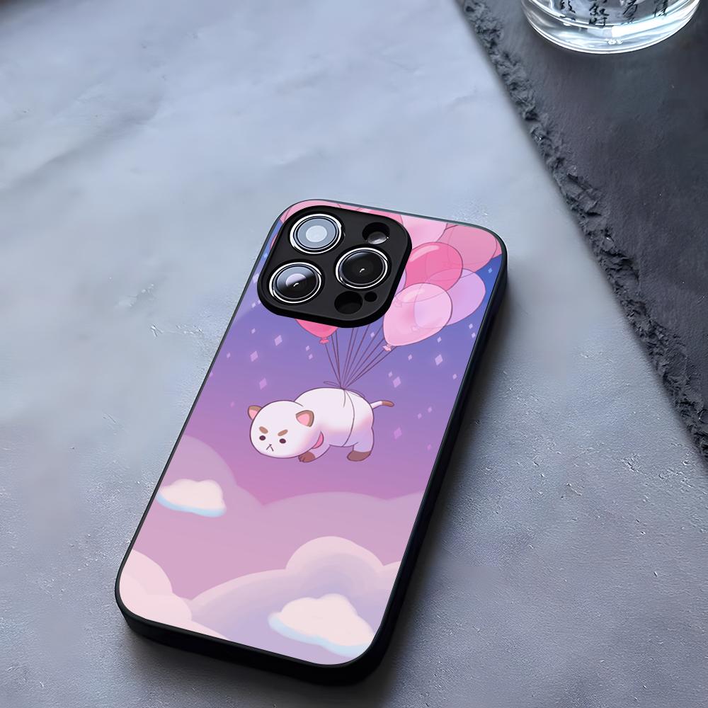 Bee And Puppycat Temp Work Phone Case Tempered Glass For IPhone 17 13 14 16 12 15 11 Pro Max Plus Mini X XR SE2020 Coque