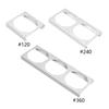 Universal 12cm PC Fan Mounting Bracket Zinc Coated Metal 25mm Elevations For Optimal Heat Dissipation And Ventilation