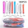 / Hair Straight /Non-Slip Elastic y Wavy Rod Perm Rods/ for Natural Hairdressing Styling