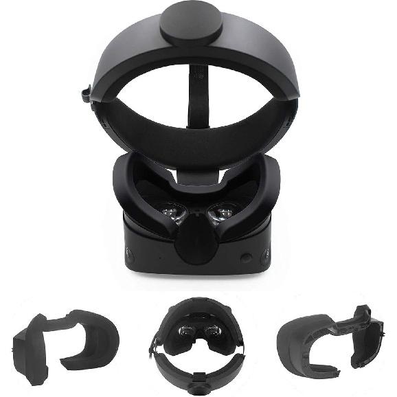 

VR накладка для лица для Oculus Rift S Силиконовая накладка для глаз, Чехол для VR Rift S Потостойкий Водонепроницаемый Светонепроницаемый Защищающий от грязи Аксессуар для Oculus Rift S