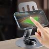 Xiaomi All Metal Alloy 360 Rotation Desktop Mobile Phone Holder Stable Durable Bracket Folding Double Shaft Design For Counter Home
