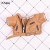 Fashion Outfits Doll Accessories Doll Clothes PU Leather Tops Winter Top Coats Handmade Jacket