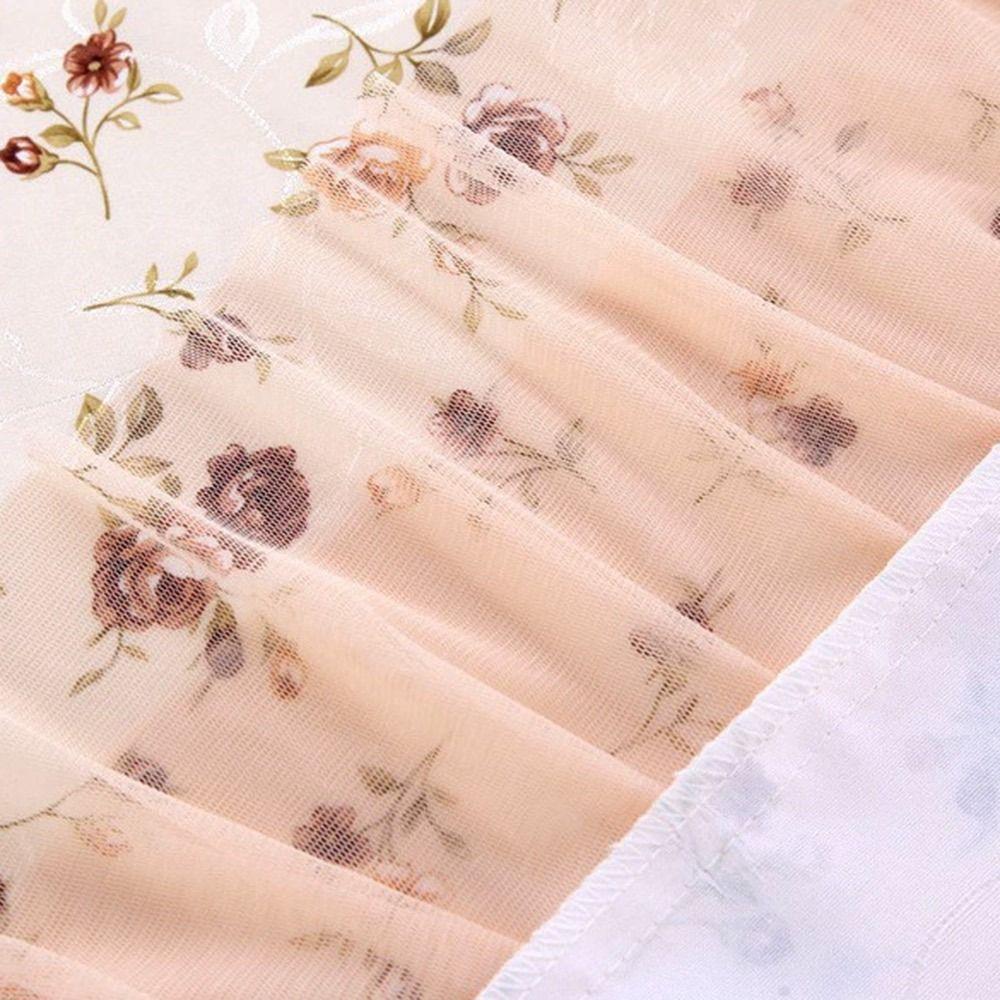 75*80cm Bedside Cabinet Tablecloth Universal Protective Towel Flower Lace Embroidery Table Cloths