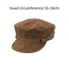 Höst Vinter Newsboy Kepsar Kort Brätte Åttakantig Hatt Brittisk Stil Platt Topp Sjömanshatt För Kvinnor