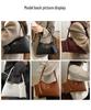 Elegant 2025 Women's French Woven Underarm & Shoulder Bag - Light Luxury Baguette Style