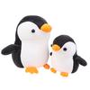 1 Piece 25/35/45Cm Cartoon Colorful  Penguin Plush Doll Pillow Blue Black Pink Animal Toy Home Decoration Gift For Boys Girls