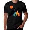 Walk Together Tshirt Basic Short Sleeve Cotton Blend Tshirt