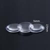 14mm Flat Back Round Clear Glass Glass Eye Chips Blyth Doll Eyes Glass Doll Eyes Doll Eye Patch