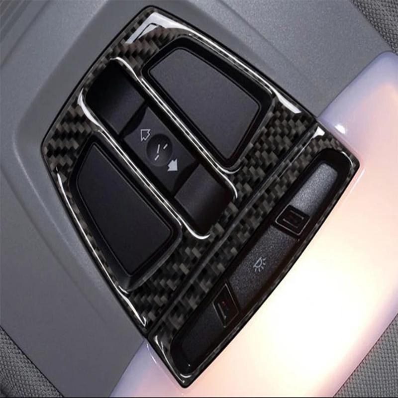 Carbon For BMW 1 2 Series F20 F21 F22 F23 Transmission Internal Air Conditioning CD Panel Door Armrest Decorative Sticker
