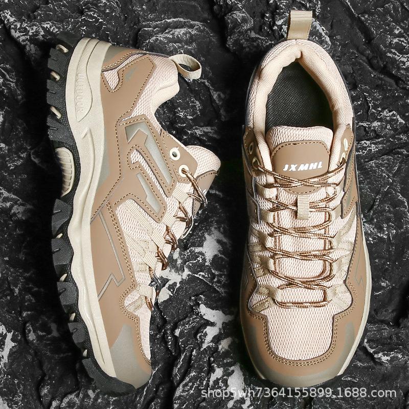 Herbst und Winter wasserdichte Wanderschuhe Damen Freizeitsportschuhe rutschfeste Wanderschuhe Reiseschuhe verschleißfeste Geländebedingungen