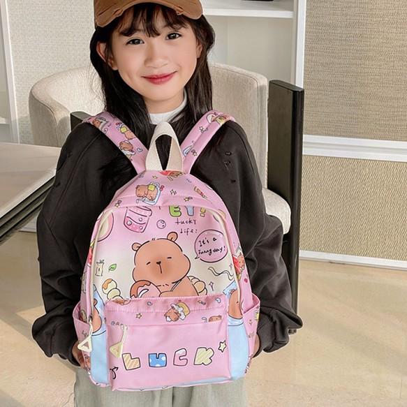 Children's small schoolbag cute kindergarten backpack girl new cartoon animation mini baby versatile backpack