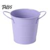 Talos Creative Iron Pen Holder, Rustic Desk Organizer for Office, Metal Pencil Cup Makeup Brushes, Small Storage Bucket Office And Home Use