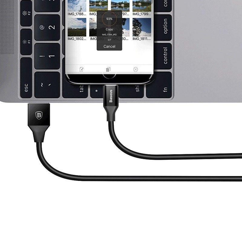 Kabel Usb Do Micro Usb Baseus Yiven 1.5M 2A - Czarny