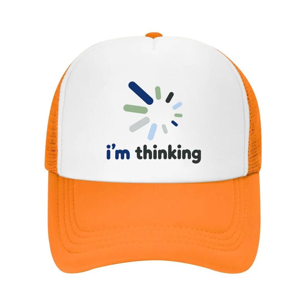 Still Processing Thoughtful Loading Mesh Baseball Cap Casual Hat Outdoor For Womens Unisex FeUnisex